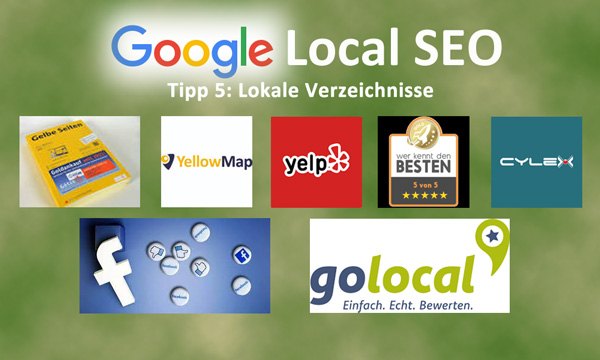 Lokale Verzeichnisse sind wichtig für Local SEO Ergebnisse!