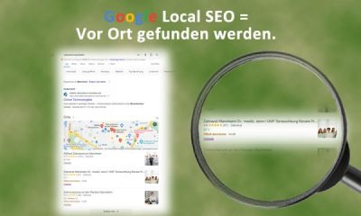 Local SEO bedeutet vor Ort gefunden werden. Eine Dienstleistung von Internetdienste Burkart
