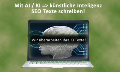 Mit AI / KI => künstliche Inteligenz SEO Texte schreiben!