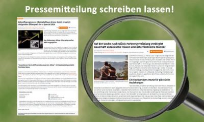 Professionelle Presseberichte und Pressemitteilung schreiben lassen