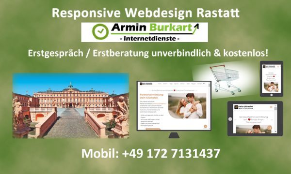 Responsive Webdesign für den Landkreis Rastatt und Umgebung, für Ihre Firma und Ihren Onlineshop (E-Commerce)