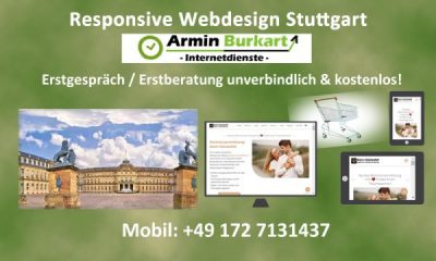 Responsive Webdesign Stuttgart und Umgebung, für Ihre Firma oder Ihren Onlineshop