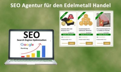SEO Agentur für den Edelmetall Handel. Deutschland, Österreich und Schweiz