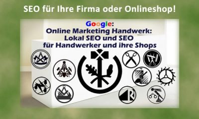 Lokal SEO und SEO für Handwerksbetriebe, und Handel im Shop