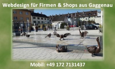 Webdesign Gaggenau Gänsebrunnen