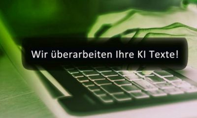 Wir überarbeiten KI Texte ⇒ Internetdienste Burkart